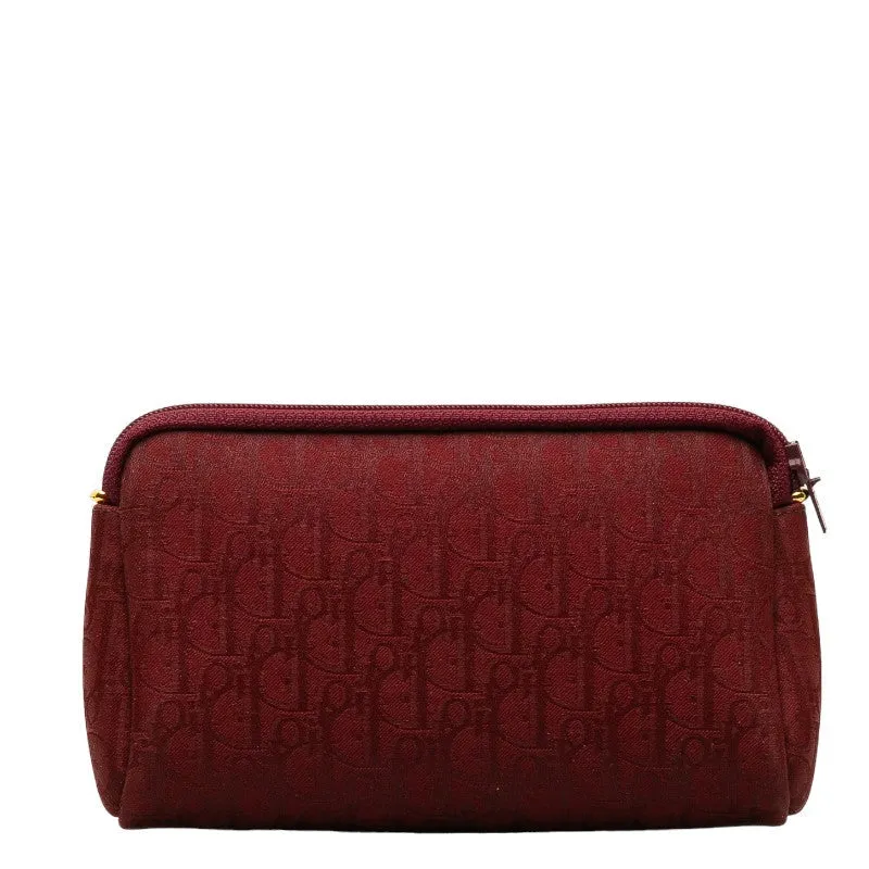 Dior Trotter Clutch Bag  Canvas Vanity Bag in Good condition